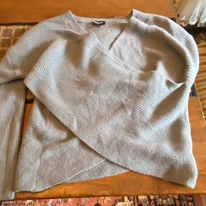 Express Sweater Wraps Gray w/sparkles